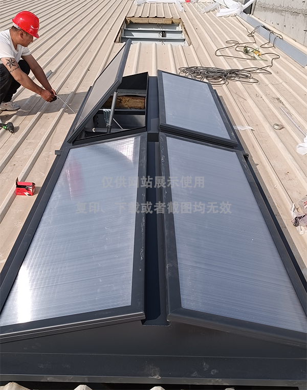 兰州王老吉生产车间嘉峪关排烟天窗